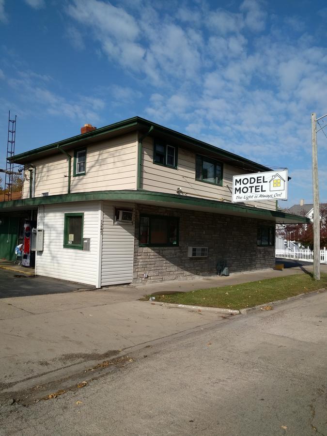 Model Motel Kankakee Exterior foto